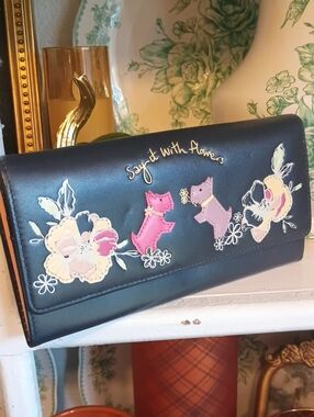 Radley London dogs floral wallet
